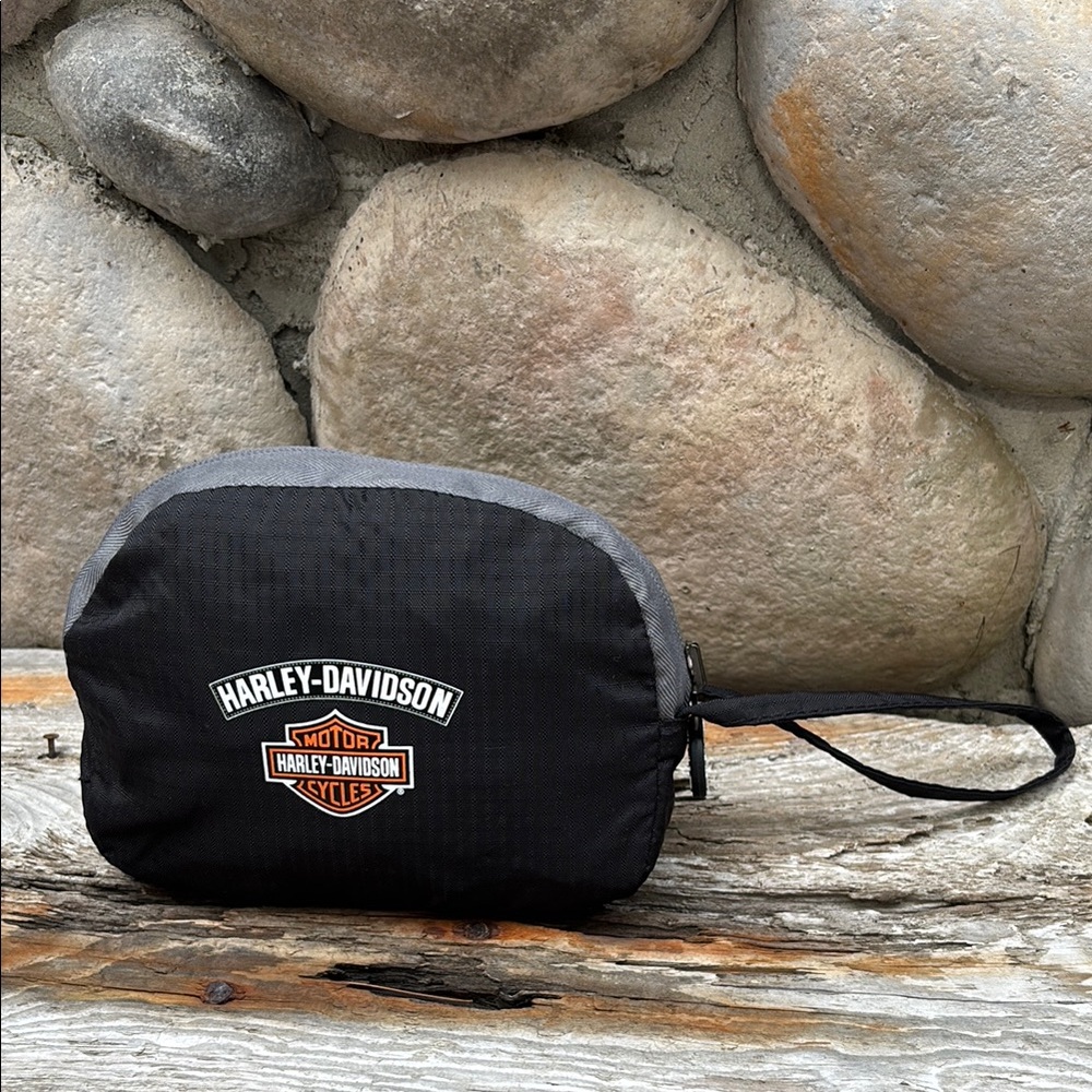 Harley-Davidson Compact-able Nylon Black Backpack